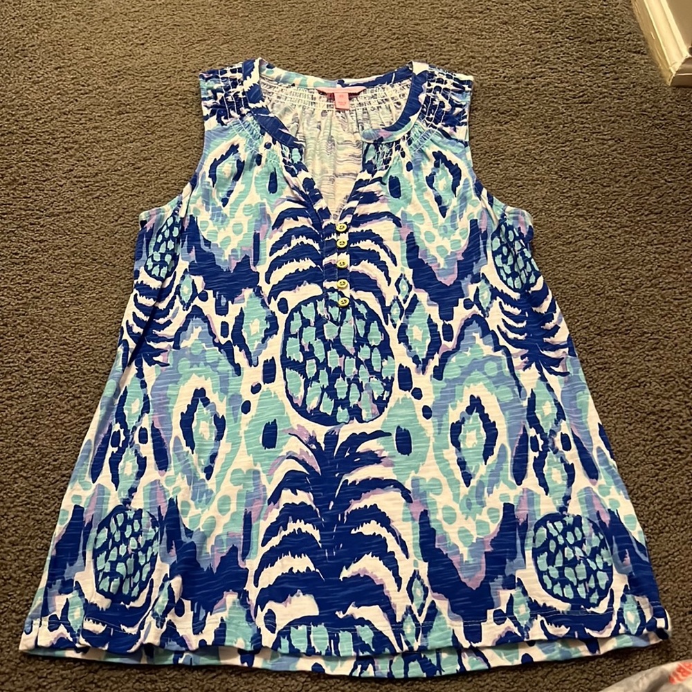 Lilly Pulitzer Essie tank top